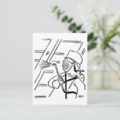 Carte postale Carton de préservation du bois (Debout devant)