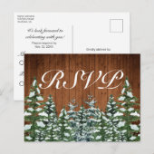 Carte Postale Carton de réponse d'invitation pour le pays de la  (Devant / Derrière)