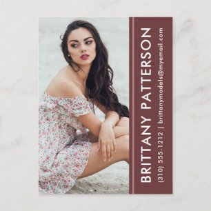 Carte Postale Carton De Rouille De Carte Photo Act