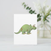 Carte Postale Carton de Tricératops (Debout devant)