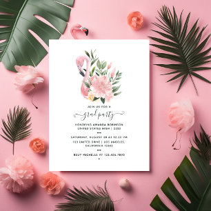 Carte Postale Carton d'invitation à une fête de remise de diplôm