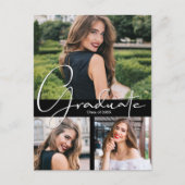 Carte Postale Carton d'invitation à une fête de remise de diplôm (Devant)