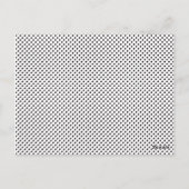 Carte Postale Carton d'invitation d'anniversaire pour une soirée (Dos)