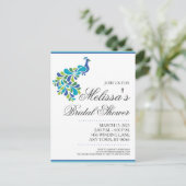 Carte Postale Carton d'invitation pour une fête de mariage thème (Debout devant)