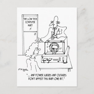 Carte Postale Carton d'ordinateur 3270