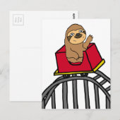 Carte Postale Carton du Dessous de verre à rouleaux à molette (Devant / Derrière)