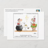 Carte postale CARTON FONDUE FRANÇAIS (Devant / Derrière)