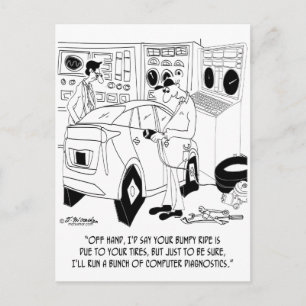 Carte Postale Carton mécanique 9355