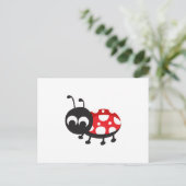 Carte Postale Carton mignon Ladybug (Debout devant)