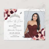 Carte Postale Carton photo de Quinceañera Couronne de Bourgogne  (Devant)