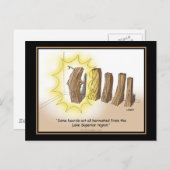 Carte postale Carton Supérieure (Devant / Derrière)