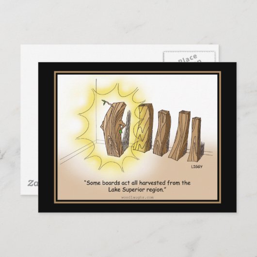 Carte postale Carton Supérieure (Devant / Derrière)