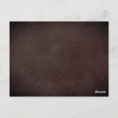 Carte Postale Cartons de Mariage Tableau Noir (Dos)