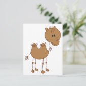 Carte Postale Cartoon Camel (Debout devant)