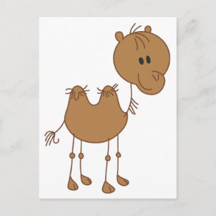 Carte Postale Cartoon Camel