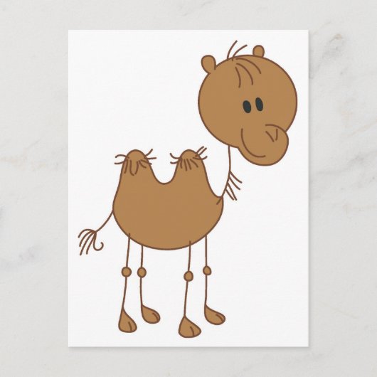Carte Postale Cartoon Camel (Devant)