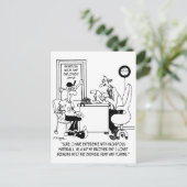 Carte Postale Cartoon chimique 8791 (Debout devant)