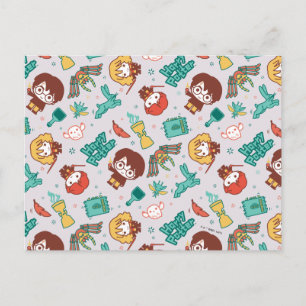Carte Postale Cartoon HARRY POTTER™ Créatures et sorts Motif