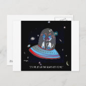 Carte Postale Cartoon Jet Lag 9492 (Devant / Derrière)