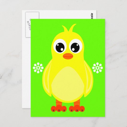 Carte Postale Cartoon mignon bébé (Devant / Derrière)