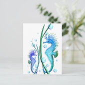 Carte postale Cartoon Seahors (Debout devant)