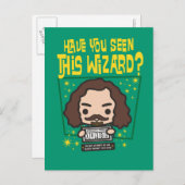 Carte Postale Cartoon Sirius Black Poster Recherché Graphique (Devant / Derrière)