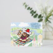 Carte Postale Cartouche de tapis magique (Debout devant)