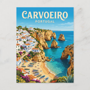Carte Postale Carvoeiro Portugal