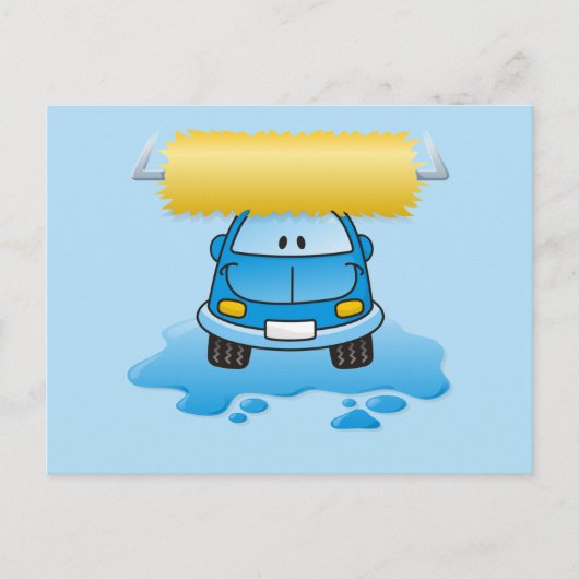 Carte Postale Carwash (Devant)