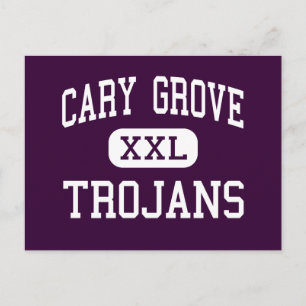 Carte Postale Cary Grove - Trojans - Lycée - Cary Illinois