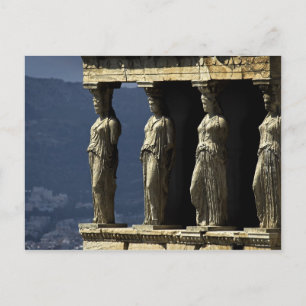 Carte Postale Caryatides, Acroplis, Athènes