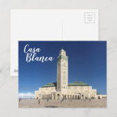 Carte Postale Casa Blanca (Devant / Derrière)