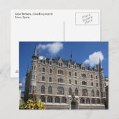 Carte Postale Casa Botines (Devant / Derrière)