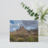 Carte Postale Casa Grande Peak, Bassin du Chisos, Big Bend (Debout devant)