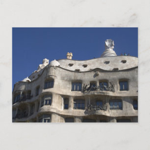 Carte Postale Casa Milà, Barcelone