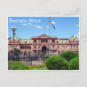 Carte Postale casa rosada