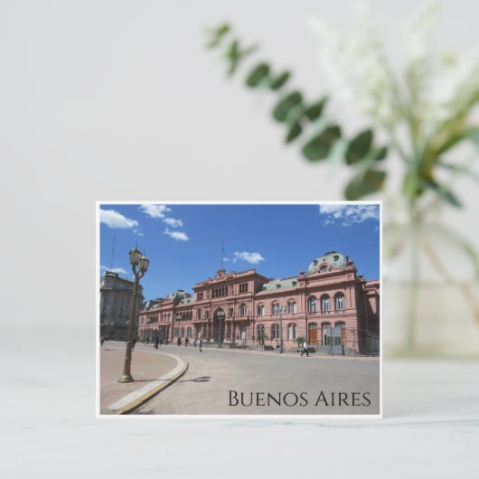 Carte Postale casa rosada buenos aires (Debout devant)
