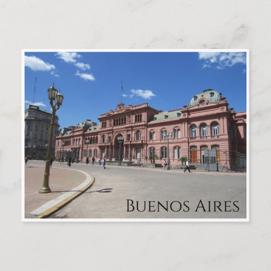 Carte Postale casa rosada buenos aires (Devant)