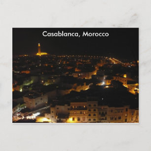Carte Postale Casablanca, Maroc