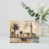 Carte Postale Casablanca Morocco Vector-Hassan 2 mosque (Debout devant)