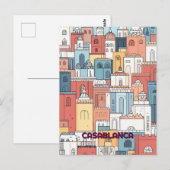 Carte Postale Casablanca Travel (Devant / Derrière)