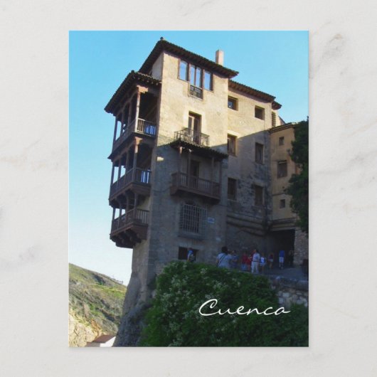 Carte postale "Casas Colgadas" Cuenca (Devant)