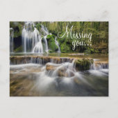 Carte postale/cascade (Devant)