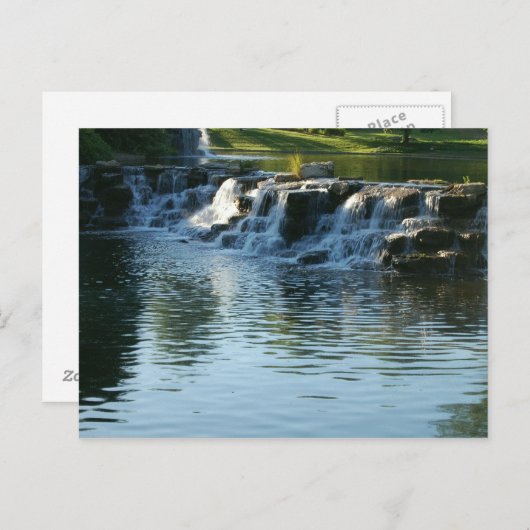 Carte Postale Cascade (Devant / Derrière)