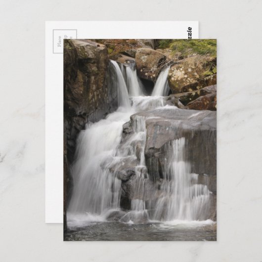 Carte Postale Cascade (Devant / Derrière)