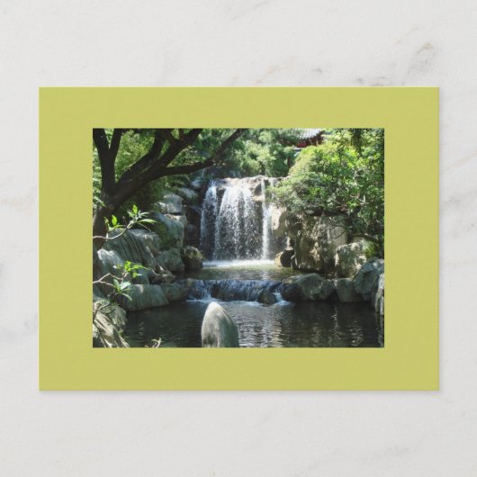 Carte Postale cascade (Devant)