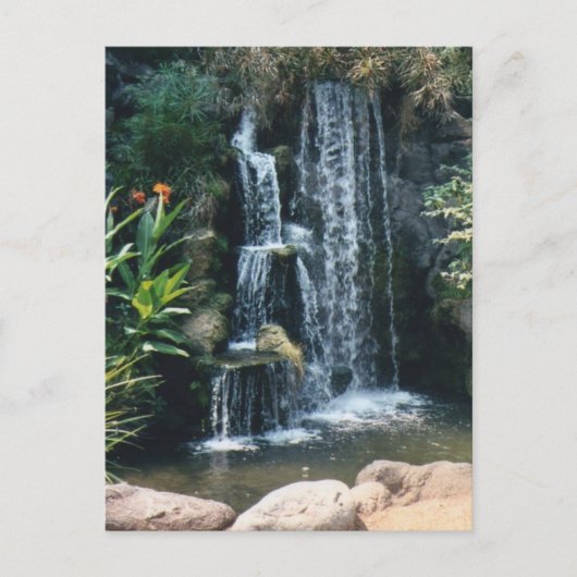 Carte Postale Cascade (Devant)