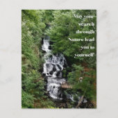 Carte Postale Cascade (Devant)