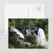 Carte Postale cascade (Devant / Derrière)