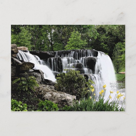 Carte Postale cascade (Devant)